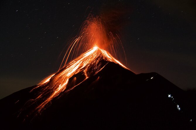 Overnight Adventure Hike Acatenango Volcano - Day 1 from Antigua: the big climb begins
