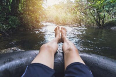 Palomino: Palomino River Tubing and Hiking Tour - How the tubing works: tires, life jackets, and the Palomino’s rapids
