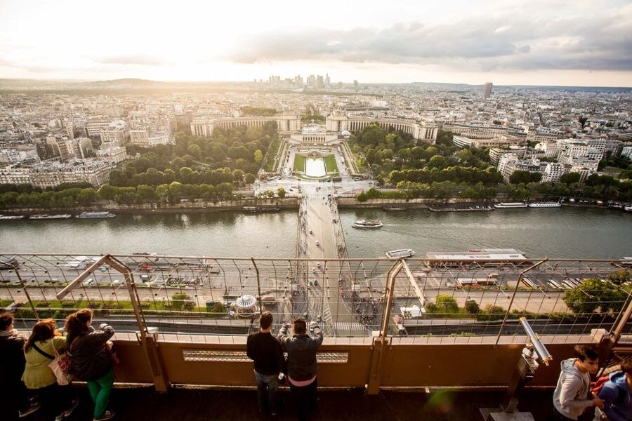 Paris: City Tour by Bus with Eiffel Tower & Optional Summit - Eiffel Tower second-floor access by elevator: where the magic happens