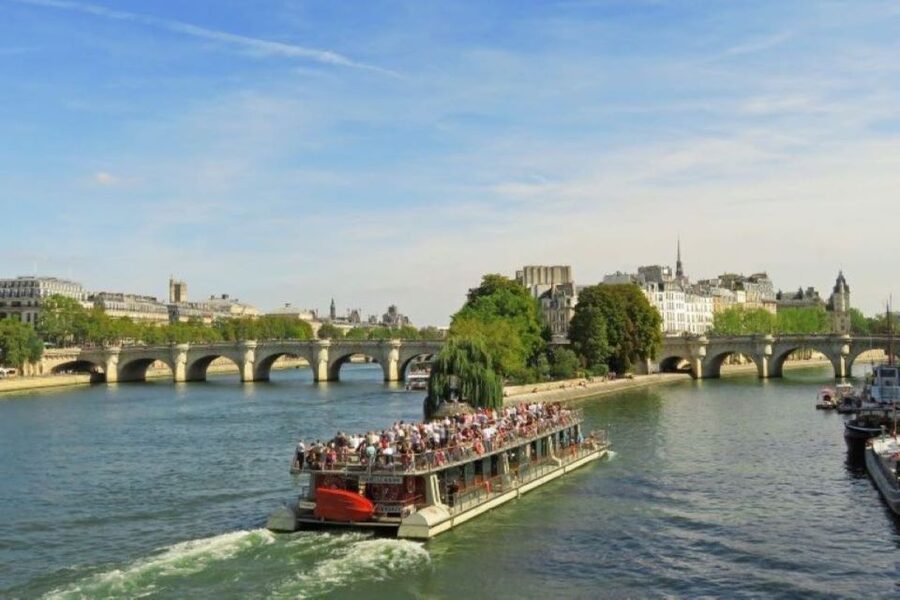 Paris: Eiffel Tower Summit Floor Ticket & Seine River Cruise - The Seine cruise: UNESCO sights from the water, plus flexible timing