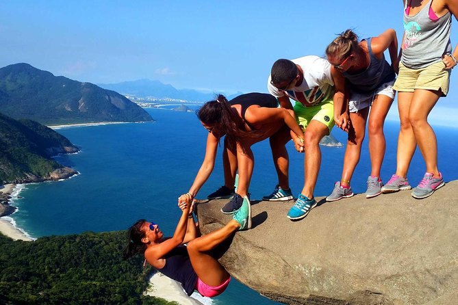 Pedra do Telégrafo Hiking Tour ( Telegraph Rock - Avoid Crowds) - Rio de Janeiro - The scenic stops before the hike: beaches, a hang-glider connection, and a military coast note