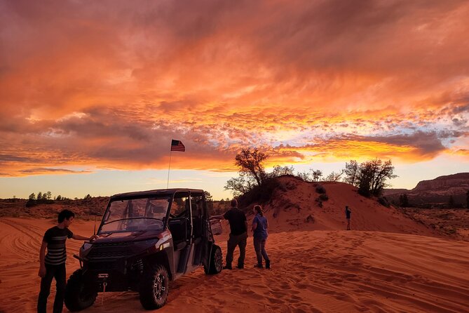 Peekaboo Slot Canyon Tour UTV and Hiking Adventure (Private) - UTV Ride: Guide Drives, You Enjoy the Sand Hills