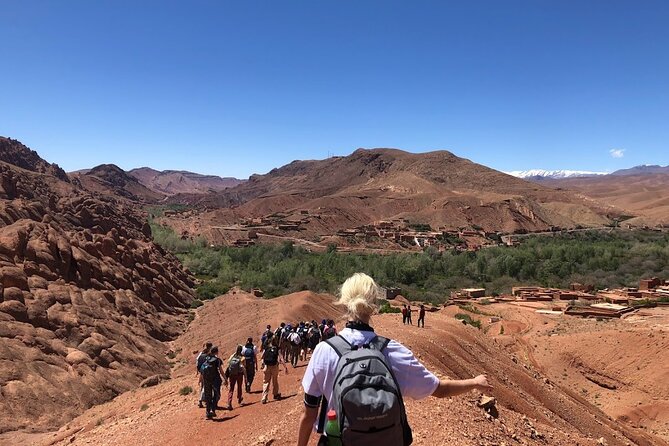 Private Monkey Fingers Canyon Hike - Entering Boumalne Dades for Monkey Fingers