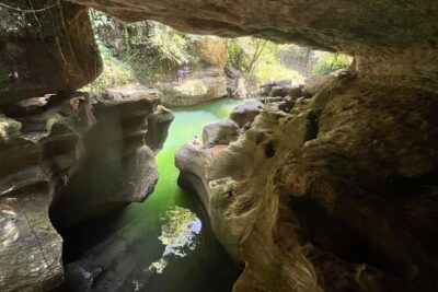 Puerto Rico Charco Azul Hiking Adventure - Swim through turquoise cave water and find the waterfall