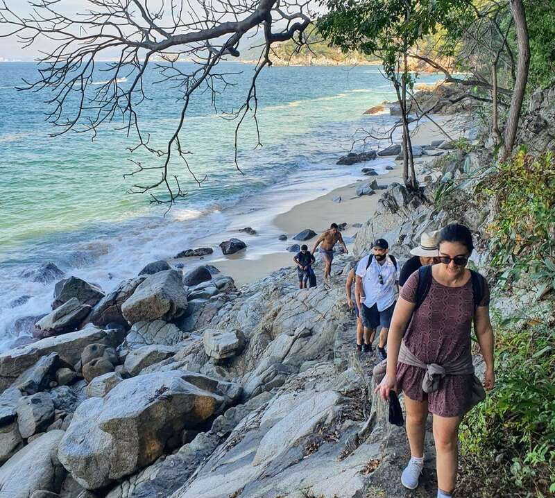 Puerto Vallarta: Full Day Hike to 6 Hidden Beaches & Snorkel - Colomitos Beach: photos, swimming, and the tiniest-famous stretch