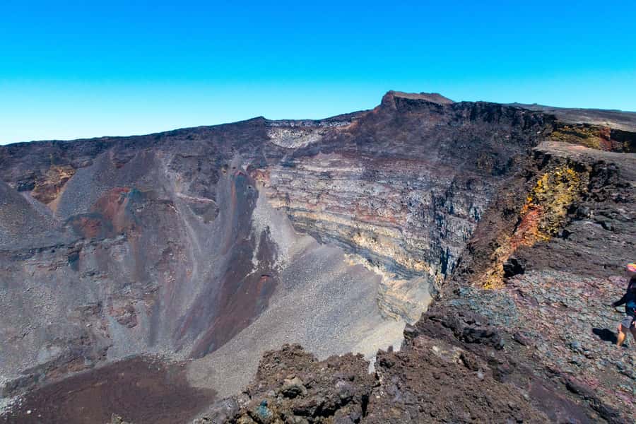 Réunion: Piton de la Fournaise Volcano off trail Hike - What happens if the volcano forces a reroute