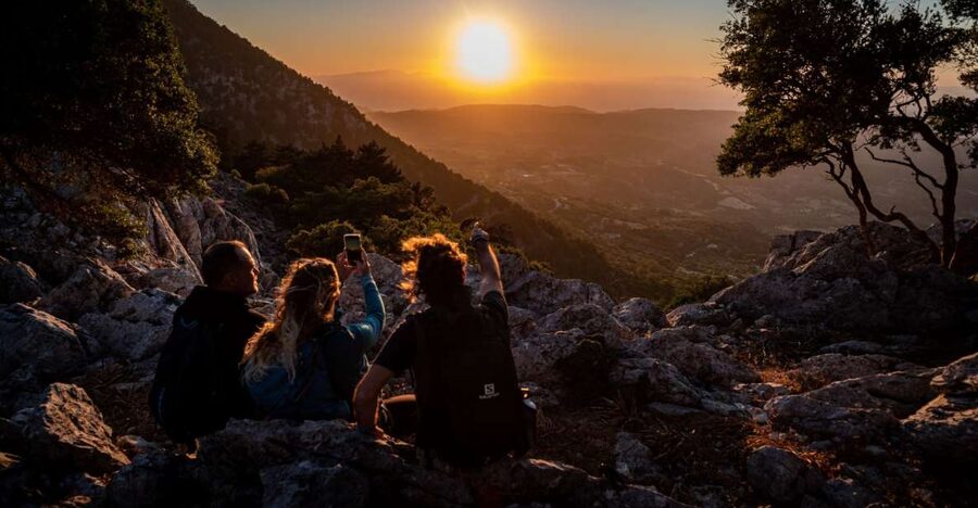 Rhodes: Profitis Ilias Guided Sunset Hike - Headlamps on the descent: adventure with real practical help