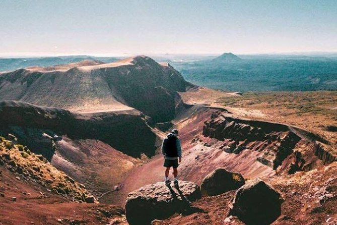 Rotorua Hiking: Mt Tarawera Guided Volcanic Crater Experience - Difficulty level: moderate fitness, steep moments, and fear-of-heights reality