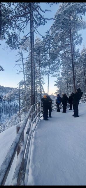 Rovaniemi: Korouoma Frozen Waterfalls Hike & Hot BBQ Lunch - Getting there from Rovaniemi: van time is part of the experience