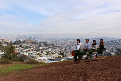 San Francisco Urban Hike: Castro and Twin Peaks - Seward Street Slides: a workout break that still feels totally local