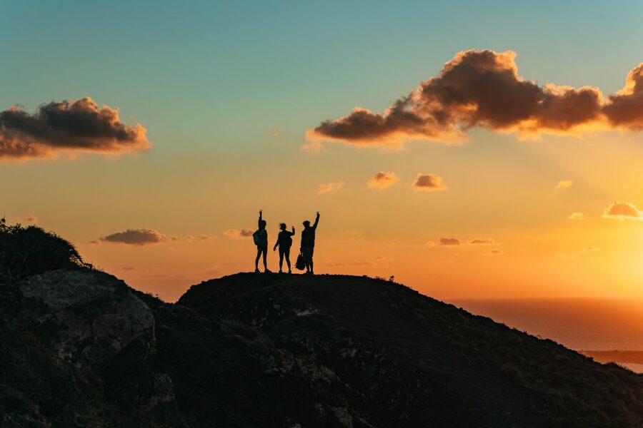 Santorini: Caldera Trail Guided Hike and Sunset Viewing - Sunset from a 360-degree hill: how this ending stays worth it