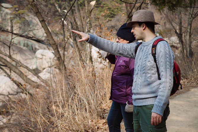 Seoul Mountain Hike: Temples, Folklore & Traditional Meal - Temple stops and Korean mountain folklore on the move