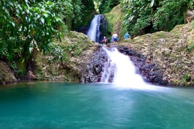 Seven Sisters Falls Hike / Annandale Falls / Grand Etang National Park & Lake - Annandale Falls: the waterfall warm-up and your first nature payoff