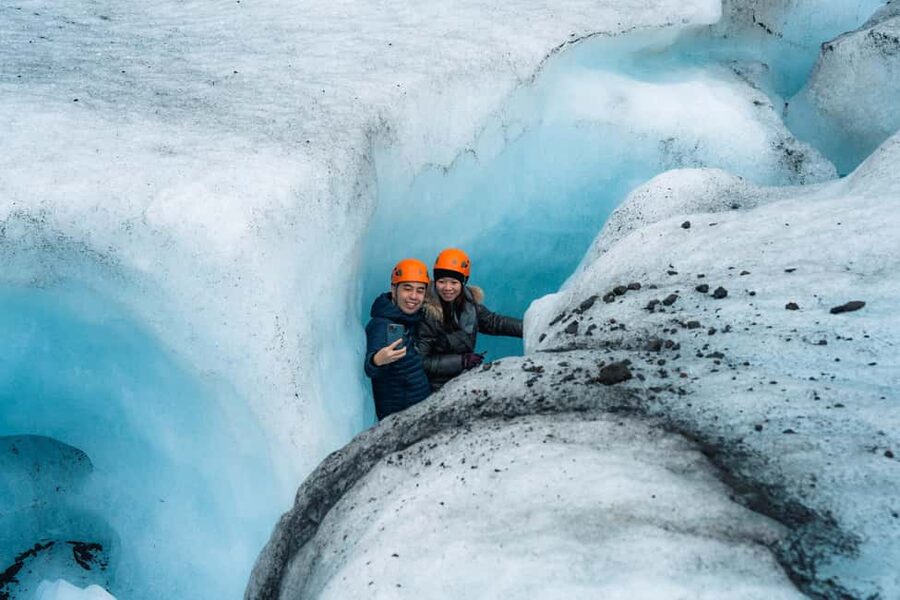 Skaftafell: Blue Ice Maze Glacier Hike on Vatnajökull - Blue ice photos: dramatic views without turning into a human traffic jam