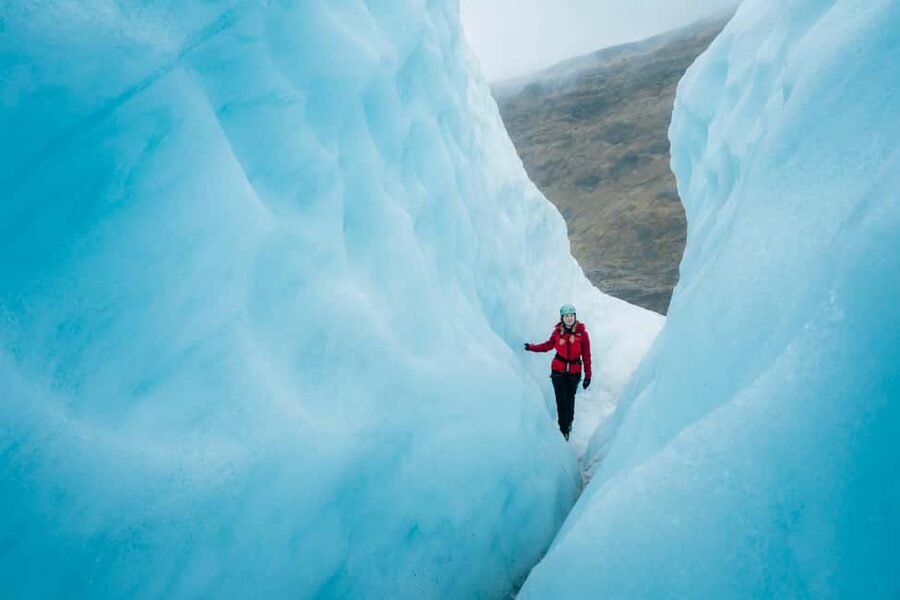 Skaftafell: Blue Ice Maze Glacier Hike on Vatnajökull - Gear and safety: what you get, what you must bring, and why it matters