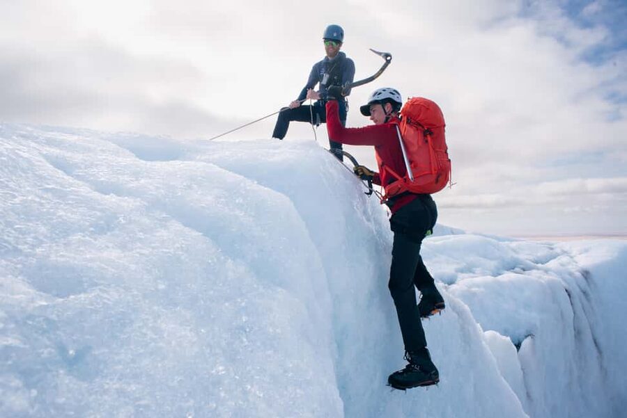 Skaftafell: Glacier XTreme - Hike & Ice Climbing Adventure - Vertical walls: how ice climbing is taught, not just attempted
