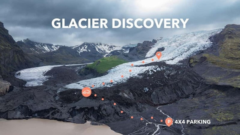 Skaftafell: Half-Day Vatnajökull National Park Glacier Hike - From Freysnes Orkan/Shell to the Glacier Edge: The 4x4 Ride Payoff