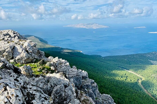 Small Group Hiking on Mount Akramitis in Rhodes - Summit Payoff on Akramitis: Green Meets Aegean Blue