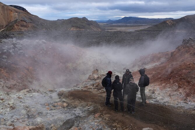 Small Group Landmannalaugar Hike and Hot Springs: Reykjavik/Hella - Small-group comfort with WiFi and English/Spanish guiding