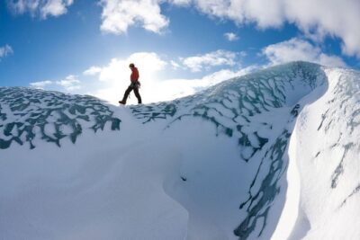 Sólheimajökull Glacier Hike & Ice Climbing Intro - Small Group - What happens when the yellow school bus drops you at the glacier