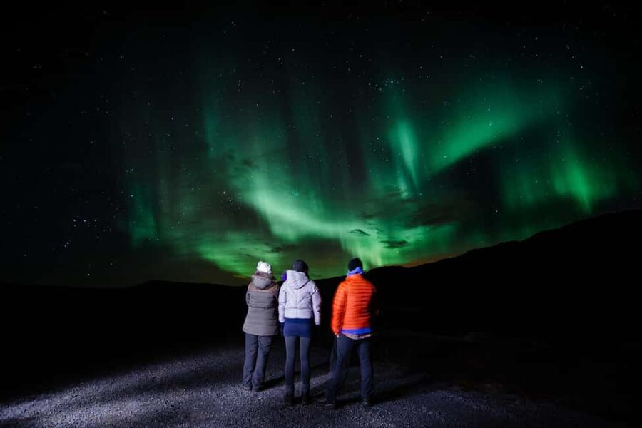 South Coast, Glacier Hike and Northern Lights Winter Tour - Skógafoss: The 527 Steps to Big Water Views