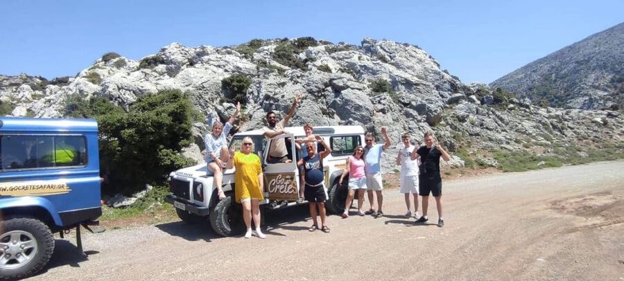 South Crete: Sarakinas Gorge Hike, Swim & Jeep Safari - 8.5-9 hours of south-east Crete: what you’re really signing up for