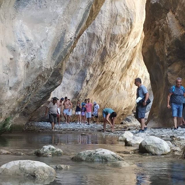 South Crete: Sarakinas Gorge Hike, Swim & Jeep Safari - Kritsa village: 30 minutes to wander narrow alleys and shops