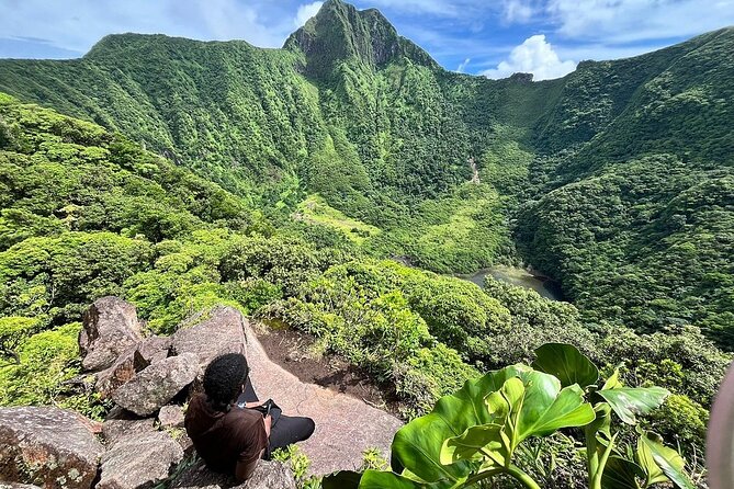 St.Kitts Volcano Hike To Mt. Liamuiga (Highest Peak On Island) - What the trail feels like: roots, rocks, mud, and hands-on climbing