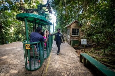 St. Lucia Zip line, Aerial Tram and Hiking tour Ultimate 3 - Getting to the park near Castries Waterworks (and why arriving early helps)