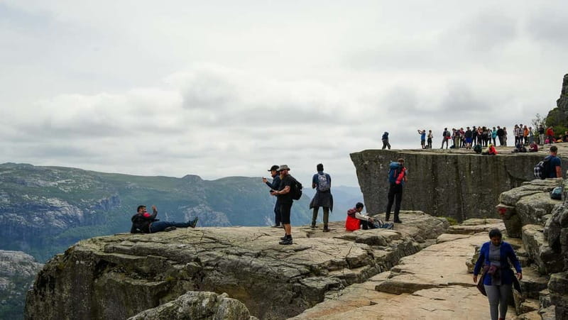 Stavanger: Lysefjorden Cruise and Preikestolen Hike - Stavanger starts at Strandkaien: getting comfortable before the views