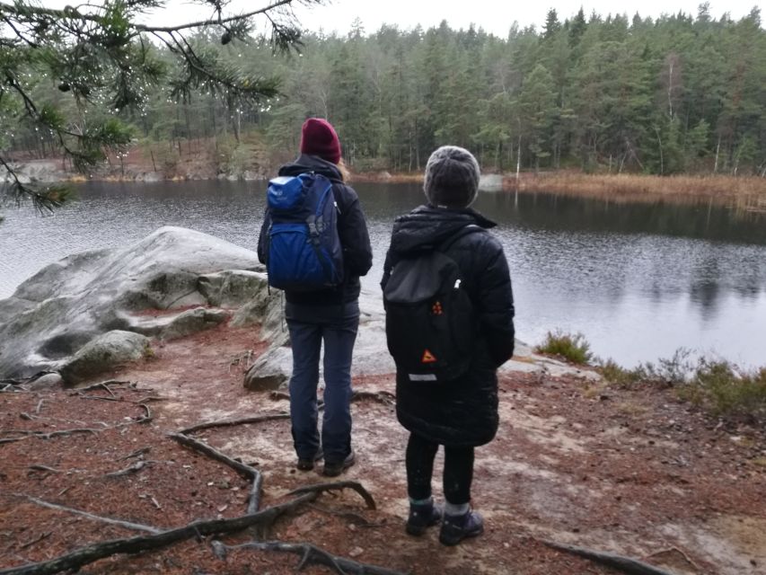 Stockholm: Nature Hike with Campfire Lunch - From Stockholm streets to a snow-filled nature reserve in 7 hours