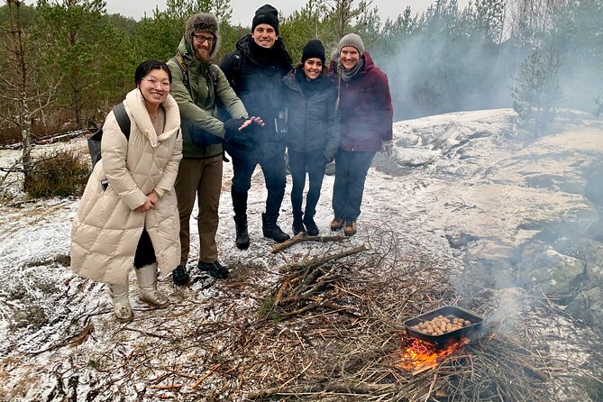 Stockholm: Nature Reserve Hiking Tour with Campfire Lunch - Nackareservatet: Forest Trails, Granite Cliffs, and Off-Route Finds