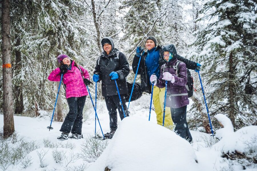 Stockholm: Winter Snowshoe Full-Day Hike - The Snowshoe Plan (and the Ice-Grip Reality Check)