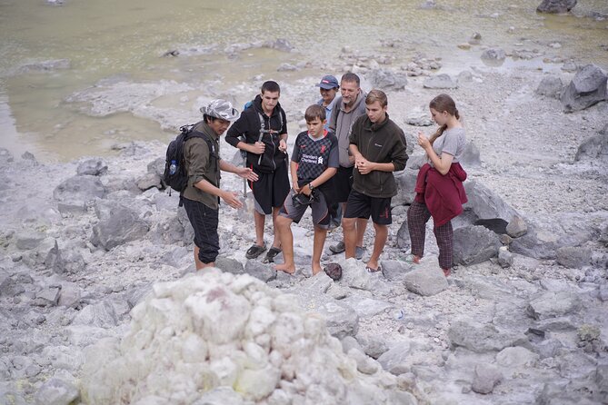 Sunrise Tour or Hiking Mount Sibayak From Berastagi - Stop 1: Mount Sibayak peak and the Sinabung photo moment