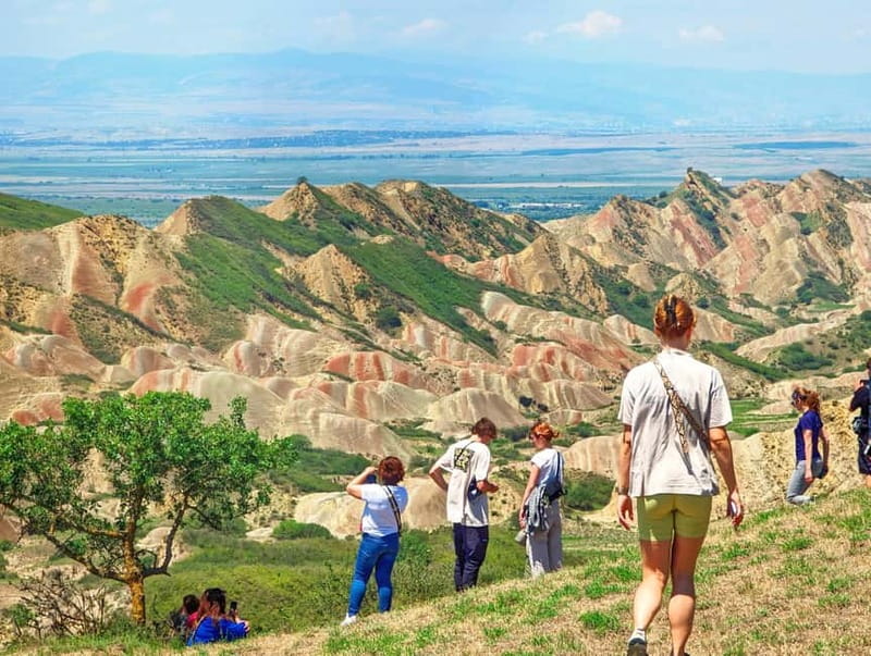 Tbilisi: Real Adventure – Gareja & Rainbow Desert 4x4 + Hike - Meeting point and getting started from Europe Square
