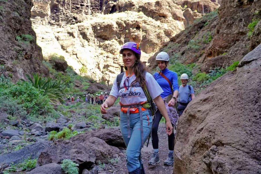 Tenerife Barranco de Masca: Guided hike + boat ride + transport - The 5 km ravine walk: what you’ll notice step by step