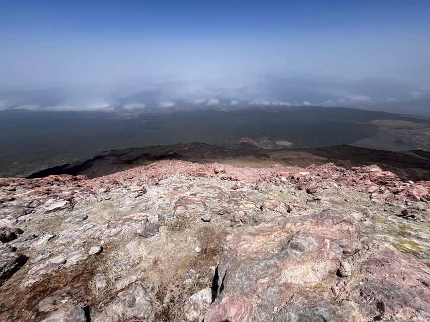 Tenerife: Climb to the summit of Mount Teide with an official permit and guide - Summit time: panoramas across Tenerife (and beyond when clear)