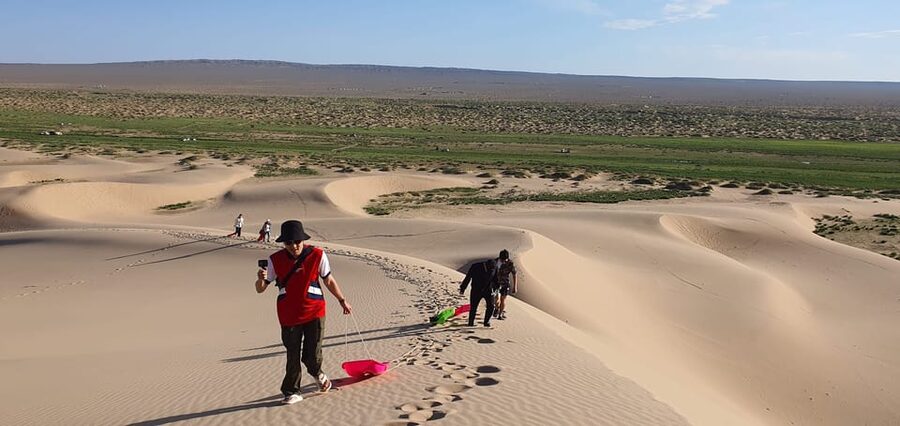 Terelj National Park: Tour with horse riding and hiking - Day two: hiking around Terelj and the Chinggis Khan statue complex