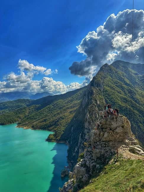Tirana: Bovilla Lake & Gamti Mountain with SUV, No-Hiking - Lake Bovilla: your first taste of turquoise-water views