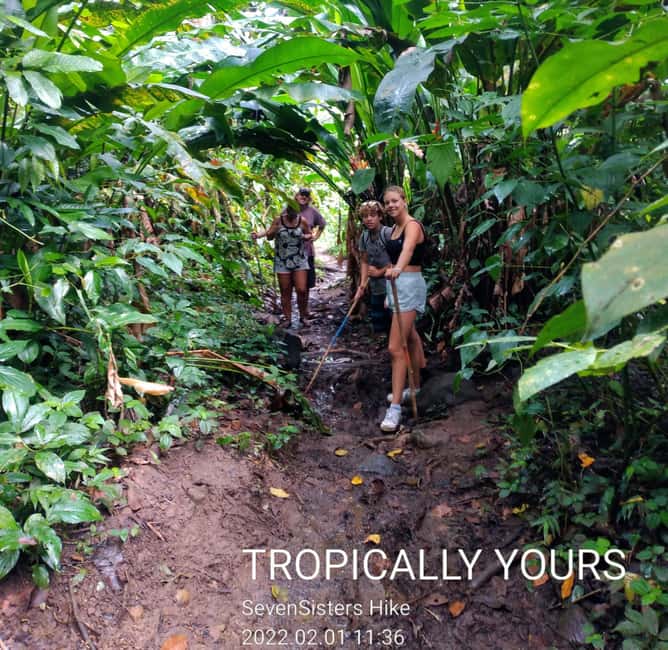 "Tropically Yours" Waterfall Nature Hike. - Why Seven Sisters Falls Starts in St. George’s