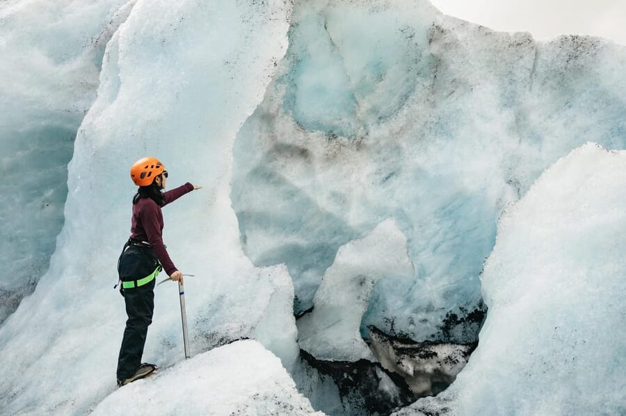 Vik: Guided Sólheimajökull Glacier Hike - Where the Hike Starts: Tröll Expeditions Solheimajokull and the Parking Lot Meet