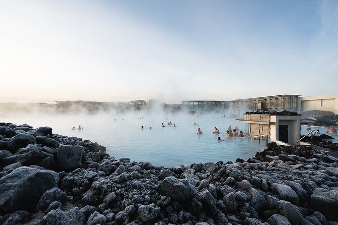 Volcano Hike and Blue Lagoon Including Admission Small Group Tour - Walking on Lava Fields: Gear, safety, and stamina tips