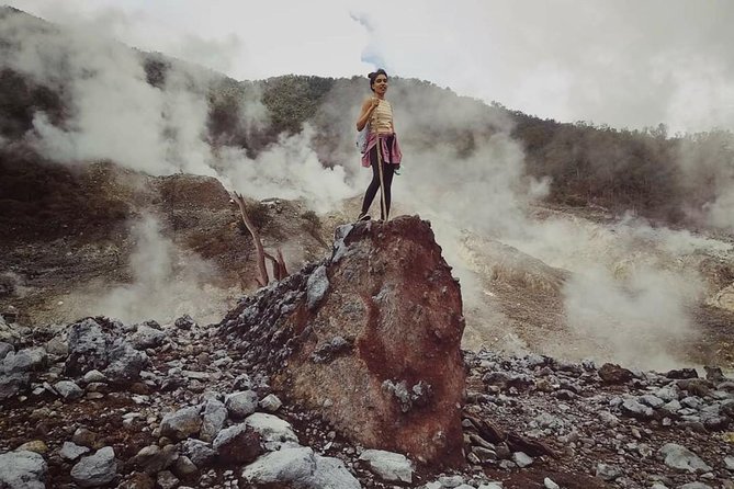 volcano hike and jungle trekking adventure - Jungle trekking after the crater: rainforest time and rice-field scenery