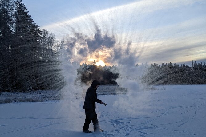 Winter Wonderland Hike in a National Park - The second half: more forest, then an easy return to Helsinki