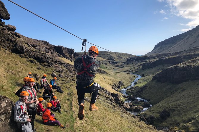 Zipline and Hiking Adventure Tour in Vík - The Short Ride, Then the First Hike Down